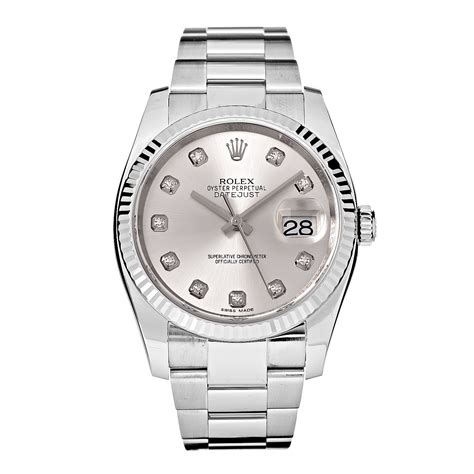 rolex oyster 36mm oyster steel and white gold|rolex 36mm oyster perpetual datejust.